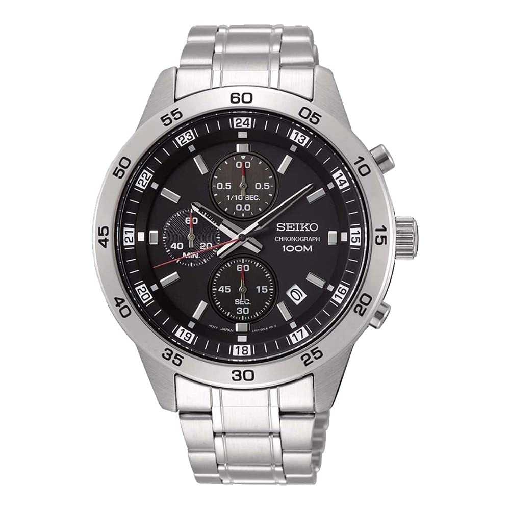 Кварцовий хронограф SEIKO SKS641P1 срібний
Кварцовий хронограф SEIKO SKS641P1 срібний