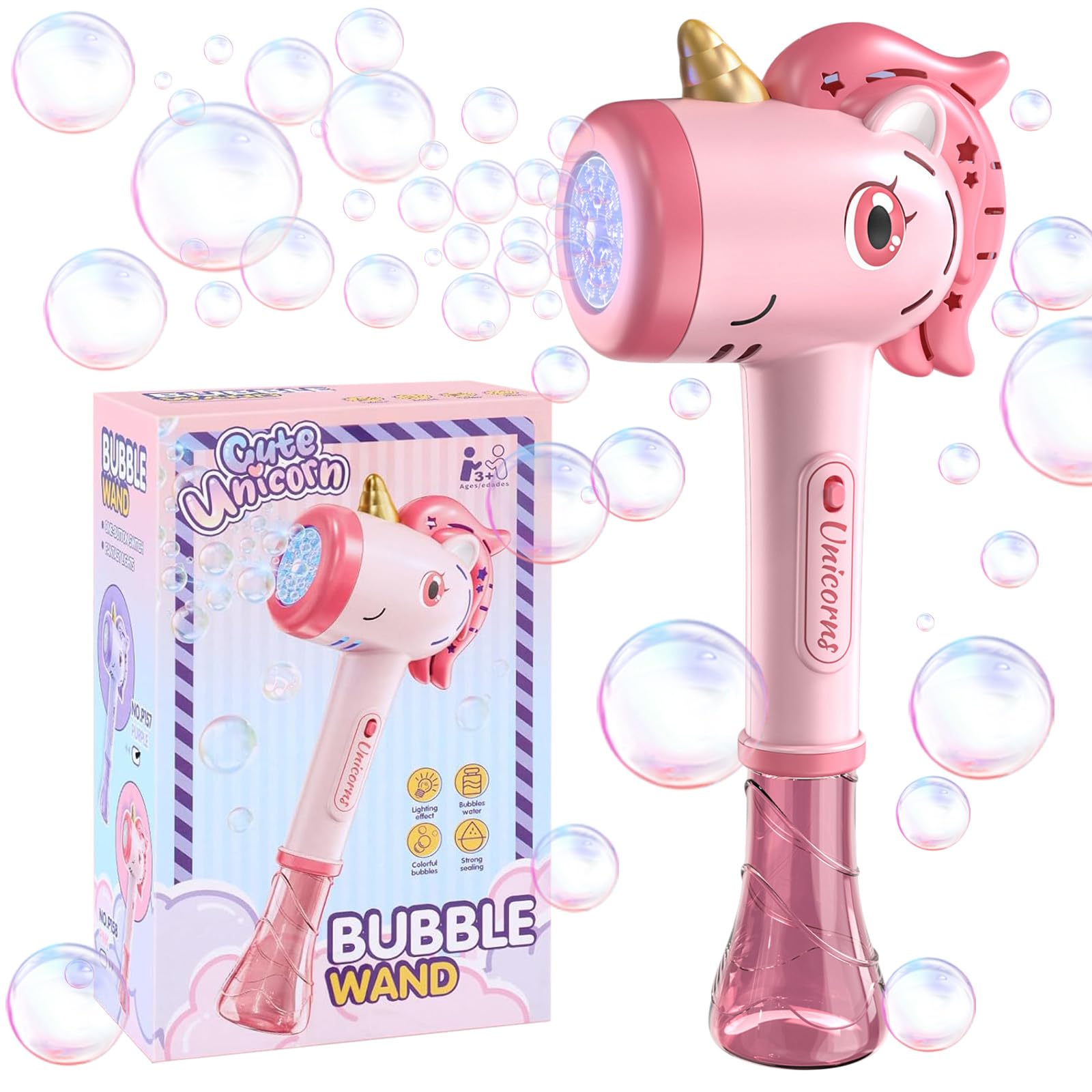 Bubble Blower Automatic Bubble Machine Fantasy Led Lights Outdoor Bubble Plaything For 3 Year+ Old No Included Bubble Solution
Bubble Blower Automatic Bubble Machine Fantasy Led Lights Outdoor Bubble Plaything For 3 Year+ Old No Included Bubble Solution