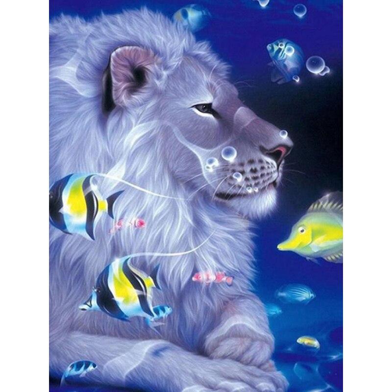 Новий 5D DIY алмазний живопис Лев Алмазна вишивка Тварини Повне кругле свердло Ремесла Домашній декор Ручний подарунок Full Round 35x45CM
Новий 5D DIY алмазний живопис Лев Алмазна вишивка Тварини Повне кругле свердло Ремесла Домашній декор Ручний подарунок Full Round 35x45CM