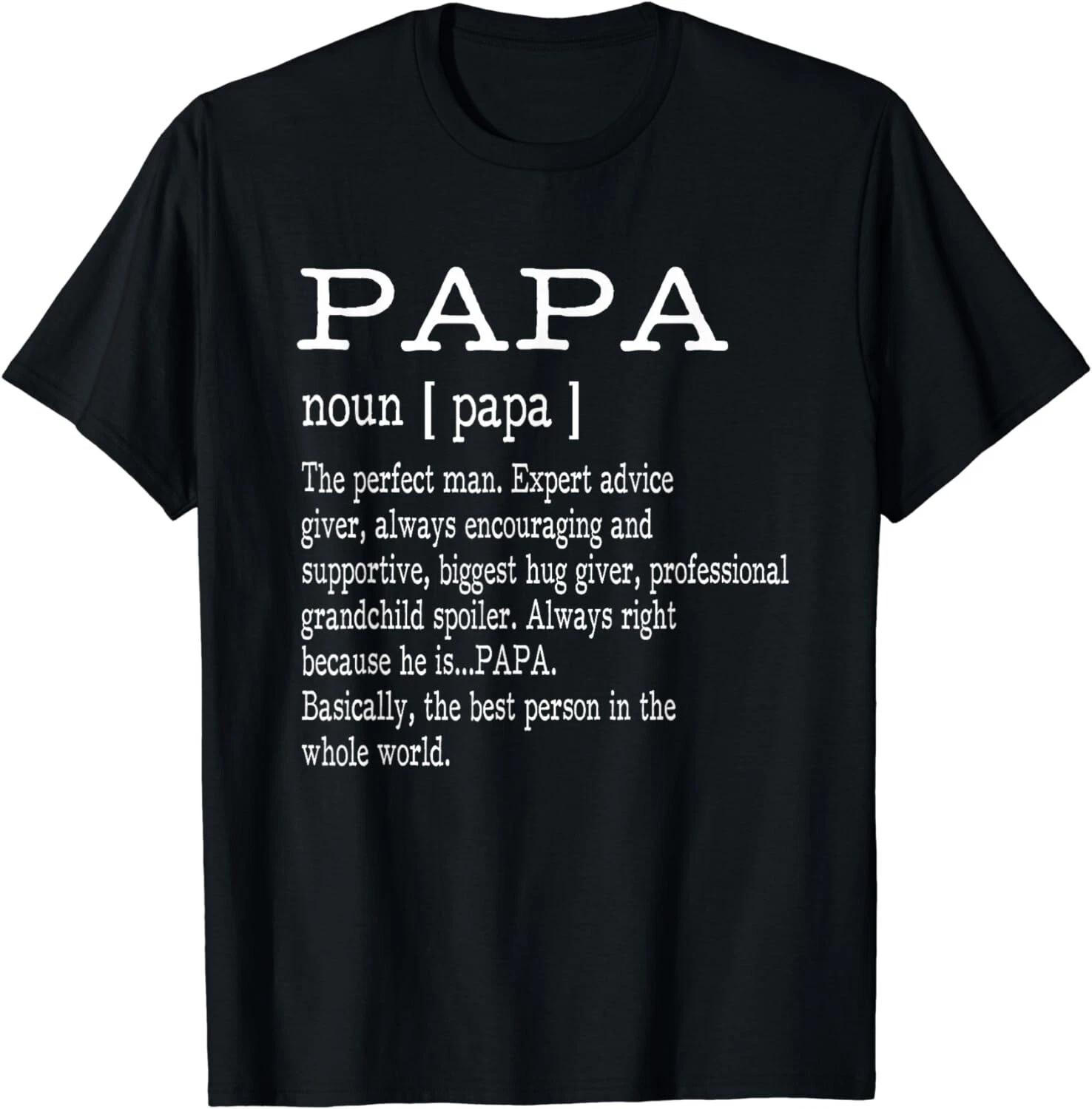 Papa Definition Grandpa Father s Day Gift Unisex T-Shirt 4XL
Papa Definition Grandpa Father s Day Gift Unisex T-Shirt 4XL