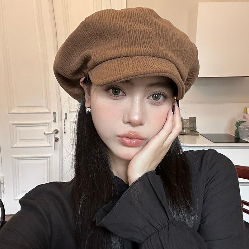 Винтажные береты Майяра коричневого цвета Casp для женщин Show Face Small Summer Autumn Thin Niche Pleated Texture Universal Octagonal Hat
Винтажные береты Майяра коричневого цвета Casp для женщин Show Face Small Summer Autumn Thin Niche Pleated Texture Universal Octagonal Hat