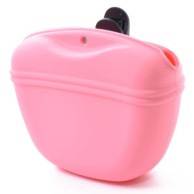 ESFUERZO fishing fishing pouch mobile trash can Easy to open and close with one hand trash can lint tool case storage silicon lightweight (pink)
ESFUERZO fishing fishing pouch mobile trash can Easy to open and close with one hand trash can lint tool case storage silicon lightweight (pink)