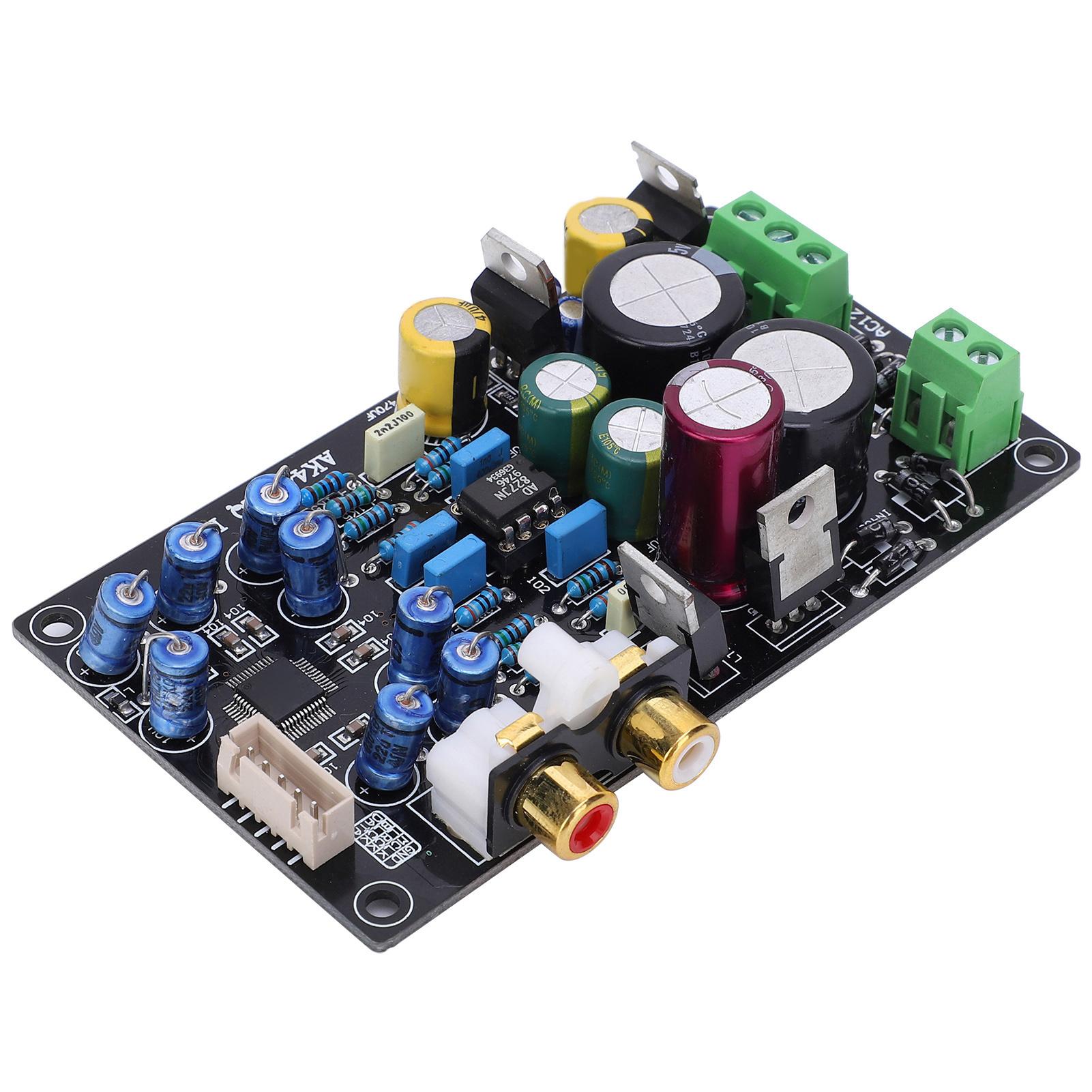 Decoder Board II2S 2200UF Capacitance Semi‑Finished DIY Kit Electronic Component AK4490EQ
Decoder Board II2S 2200UF Capacitance Semi‑Finished DIY Kit Electronic Component AK4490EQ