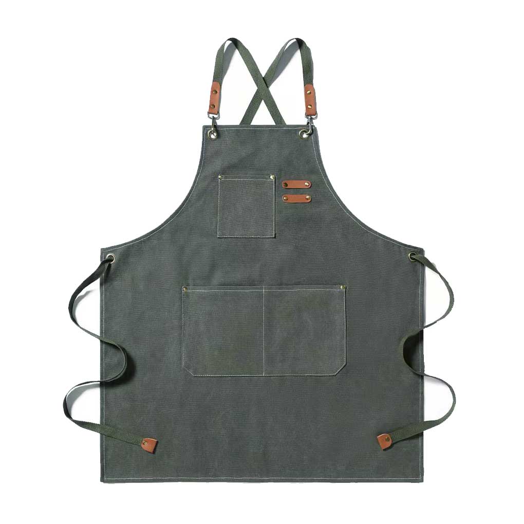 Work Apron Canvas Unisex Kitchen Cafe Barber Bib Pocket Carpentry Woodworking Art BBQ Picnic Grilling Clothing Protector
Work Apron Canvas Unisex Kitchen Cafe Barber Bib Pocket Carpentry Woodworking Art BBQ Picnic Grilling Clothing Protector