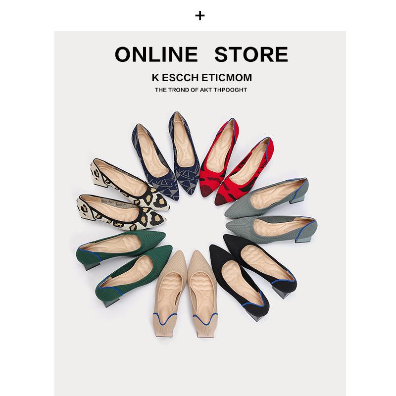 Женские новые туфли с заостренным носком и неглубоким носком, толстый каблук, вязаные туфли-летчики, высокие каблуки, средний каблук 34 чёрный
Женские новые туфли с заостренным носком и неглубоким носком, толстый каблук, вязаные туфли-летчики, высокие каблуки, средний каблук 34 чёрный