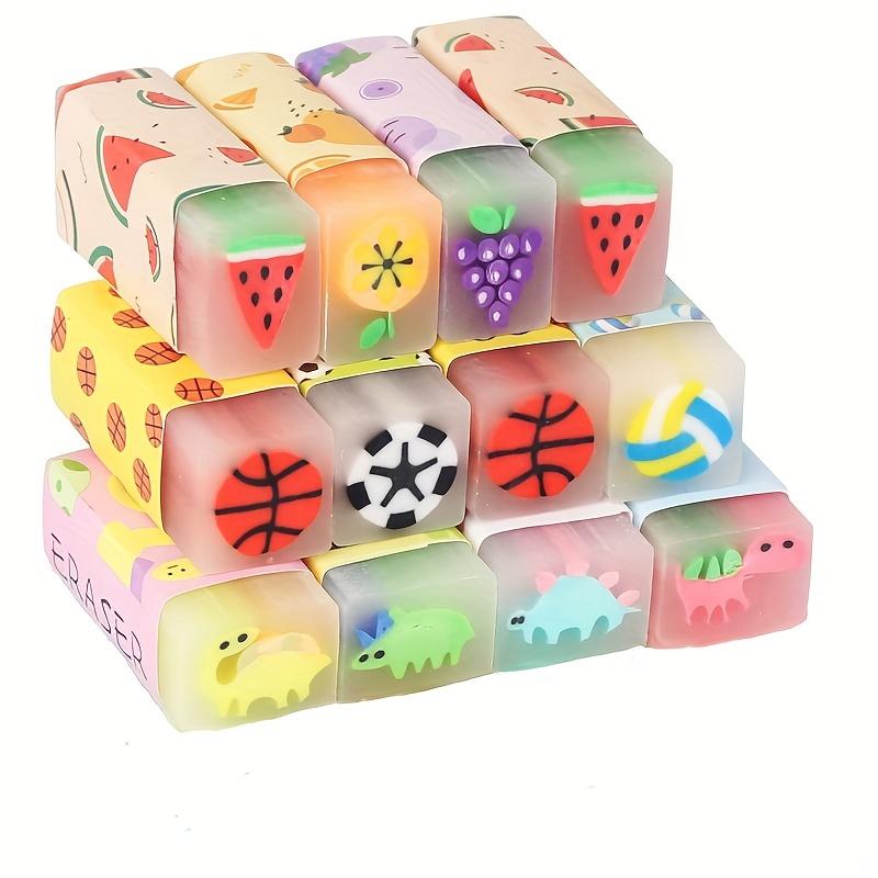 12pcs/set Cute Pencil Eraser Animal Dinosaur Ball Funny Fruit Eraser Desk Pet Eraser School Supplies Prizes Gifts Party Gifts
12pcs/set Cute Pencil Eraser Animal Dinosaur Ball Funny Fruit Eraser Desk Pet Eraser School Supplies Prizes Gifts Party Gifts