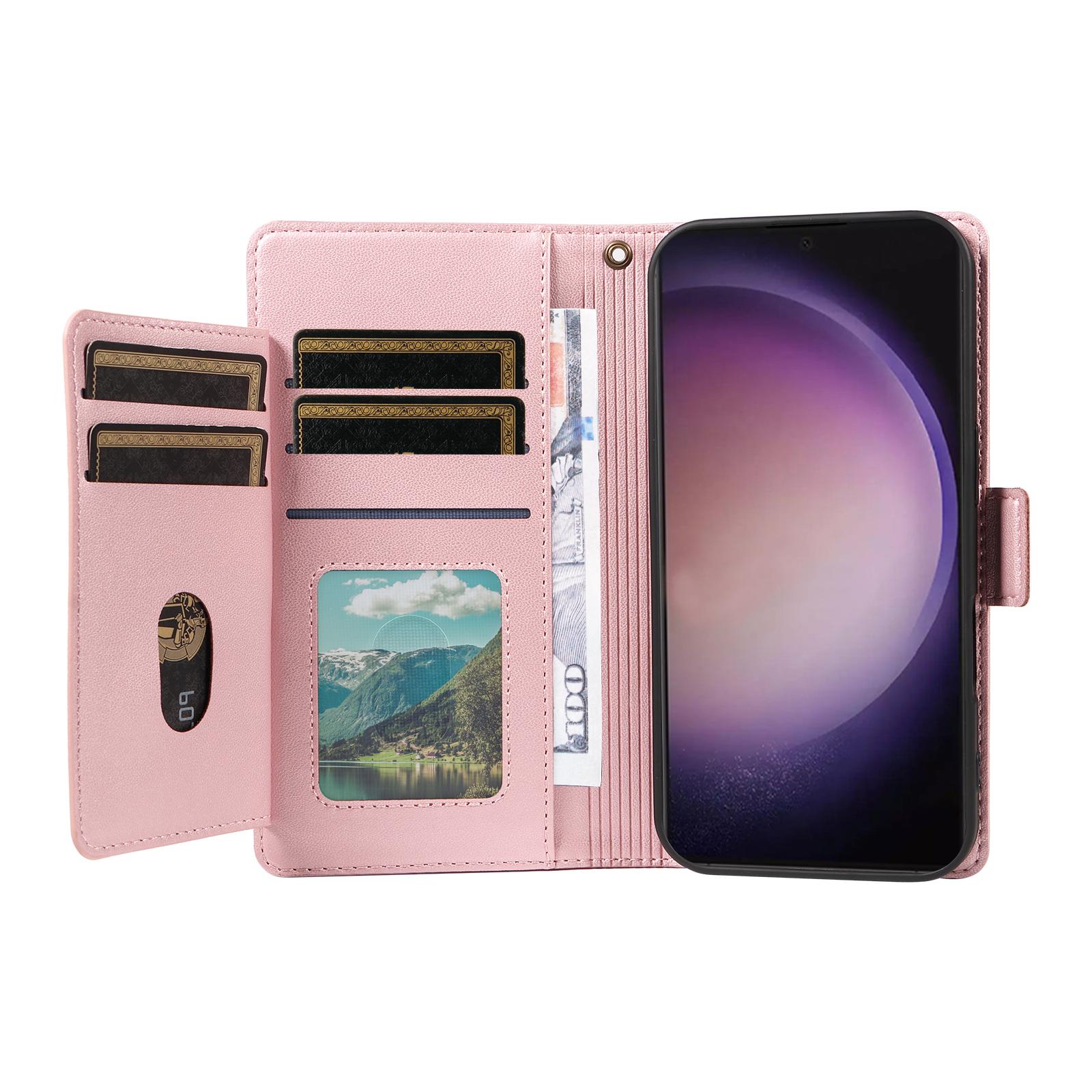 For Samsung Galaxy S24 Ultra Case with Multi-Card Holder and Strap PU Leather Phone Cover Stand Wine Red
For Samsung Galaxy S24 Ultra Case with Multi-Card Holder and Strap PU Leather Phone Cover Stand Wine Red