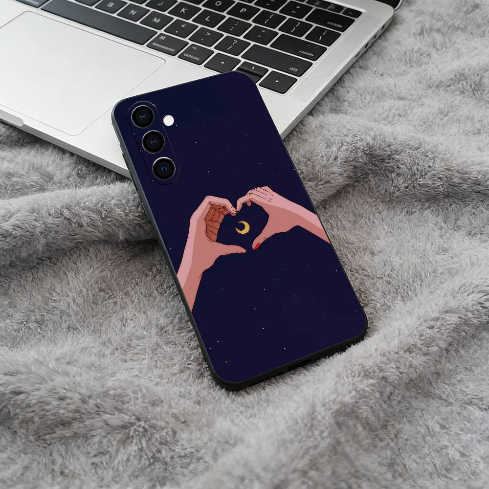 S-Sailor- Moon Black Soft Silicone Phone Case for Samsung Galaxy A73, A71, A72, A70, A53, A52, A51 Samsung a50 30s 50s
S-Sailor- Moon Black Soft Silicone Phone Case for Samsung Galaxy A73, A71, A72, A70, A53, A52, A51 Samsung a50 30s 50s