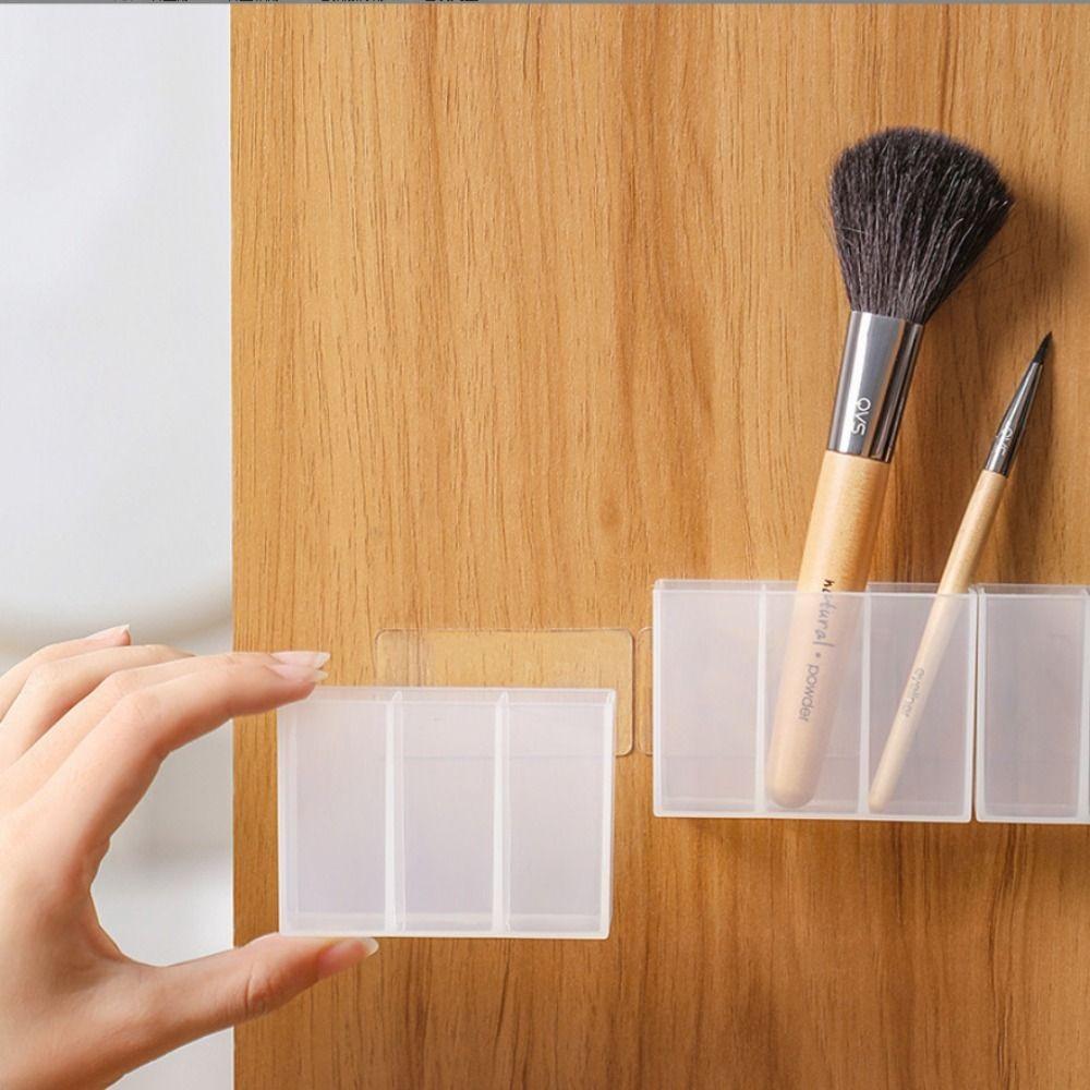 Self-adhesive Mini Storage Box 3 Grids Sundries Holder Transparent Makeup Organizer Home
Self-adhesive Mini Storage Box 3 Grids Sundries Holder Transparent Makeup Organizer Home