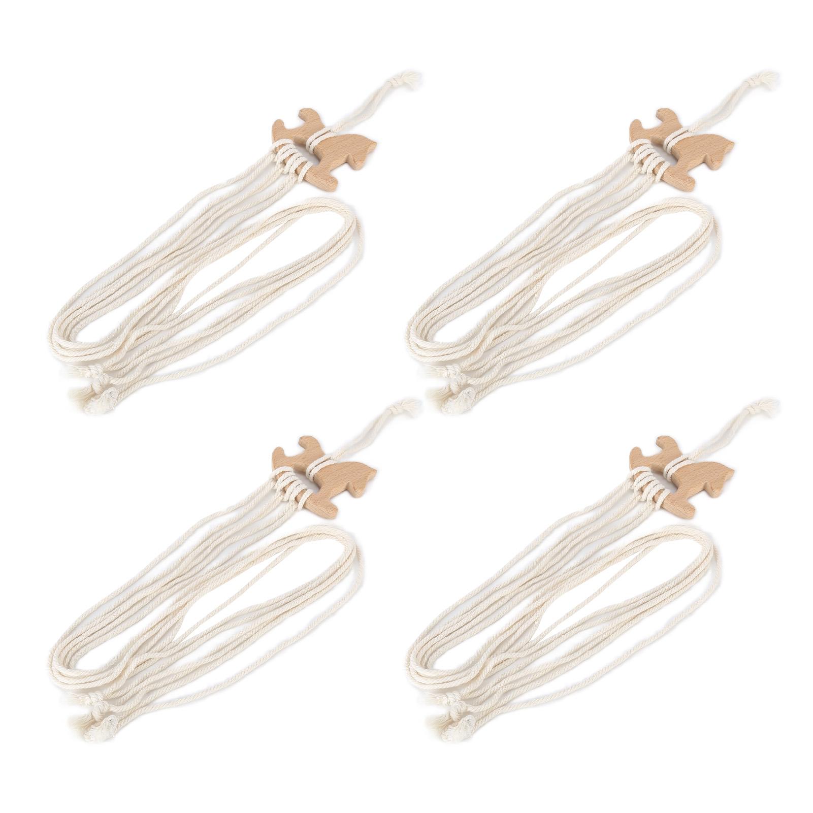 4pcs Hair Bows Holder Wooden Hemp Rope Baby Hairpin Jewelry Organizer for Girls Women
4pcs Hair Bows Holder Wooden Hemp Rope Baby Hairpin Jewelry Organizer for Girls Women