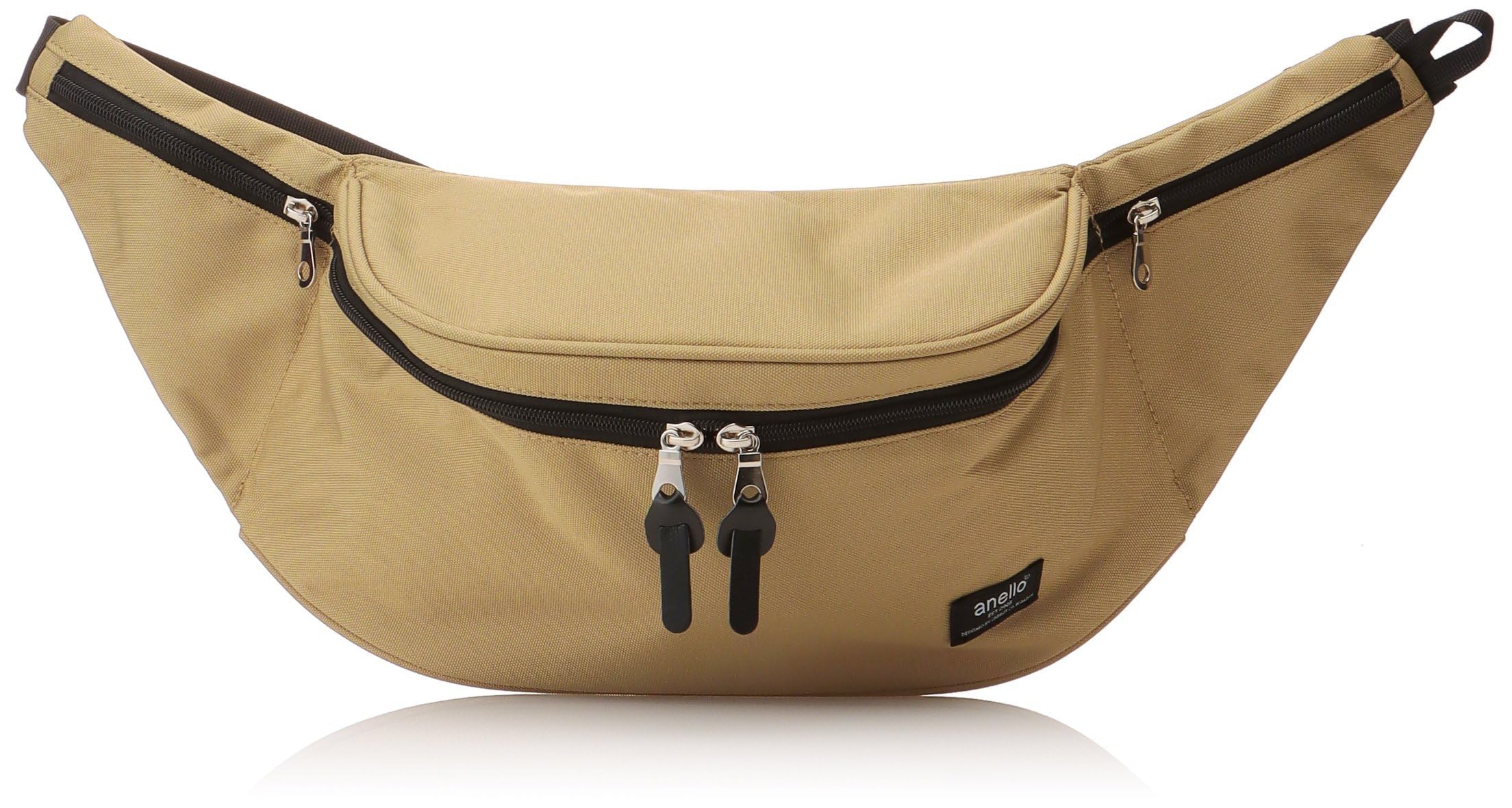 Anello TOGO ATS0772 BE Body Bag/Waist Pouch, Water-Repellent, Multi-Storage
Anello TOGO ATS0772 BE Body Bag/Waist Pouch, Water-Repellent, Multi-Storage