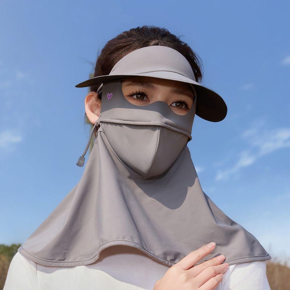 UV Protection Sunscreen Face Cover Dustproof UV Protection Veil Summer Ice Silk Mask Unisex Style1-Black
UV Protection Sunscreen Face Cover Dustproof UV Protection Veil Summer Ice Silk Mask Unisex Style1-Black