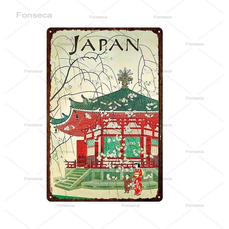Винтажные жестяные таблички с городскими пейзажами Японии Металлическая тарелка Суши Настенное искусство для кухни Ресторана Домашнего декора Жестяная картина 20x30cm(7.8x11.8inch)
Винтажные жестяные таблички с городскими пейзажами Японии Металлическая тарелка Суши Настенное искусство для кухни Ресторана Домашнего декора Жестяная картина 20x30cm(7.8x11.8inch)