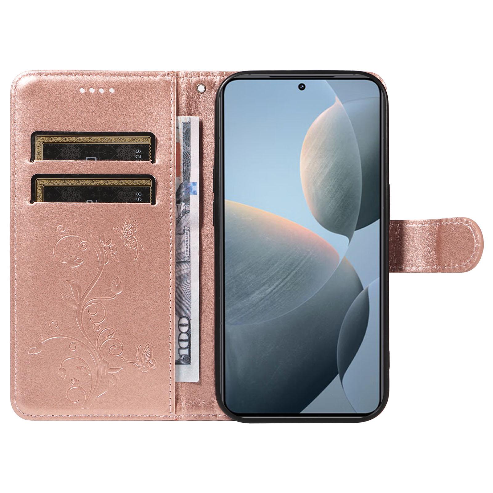 For Xiaomi 14T PU Leather Cases Flower Pattern Wallet Stand Phone Cover with Strap Red
For Xiaomi 14T PU Leather Cases Flower Pattern Wallet Stand Phone Cover with Strap Red