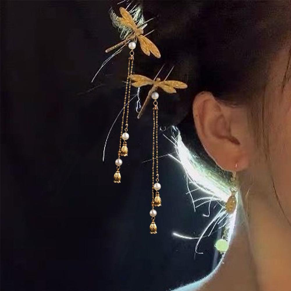 Hair Accessories Women Fashion Bridal Girls Hair Stck Antique Jewelry Dragonfly Hairpin Hair Forks
Hair Accessories Women Fashion Bridal Girls Hair Stck Antique Jewelry Dragonfly Hairpin Hair Forks