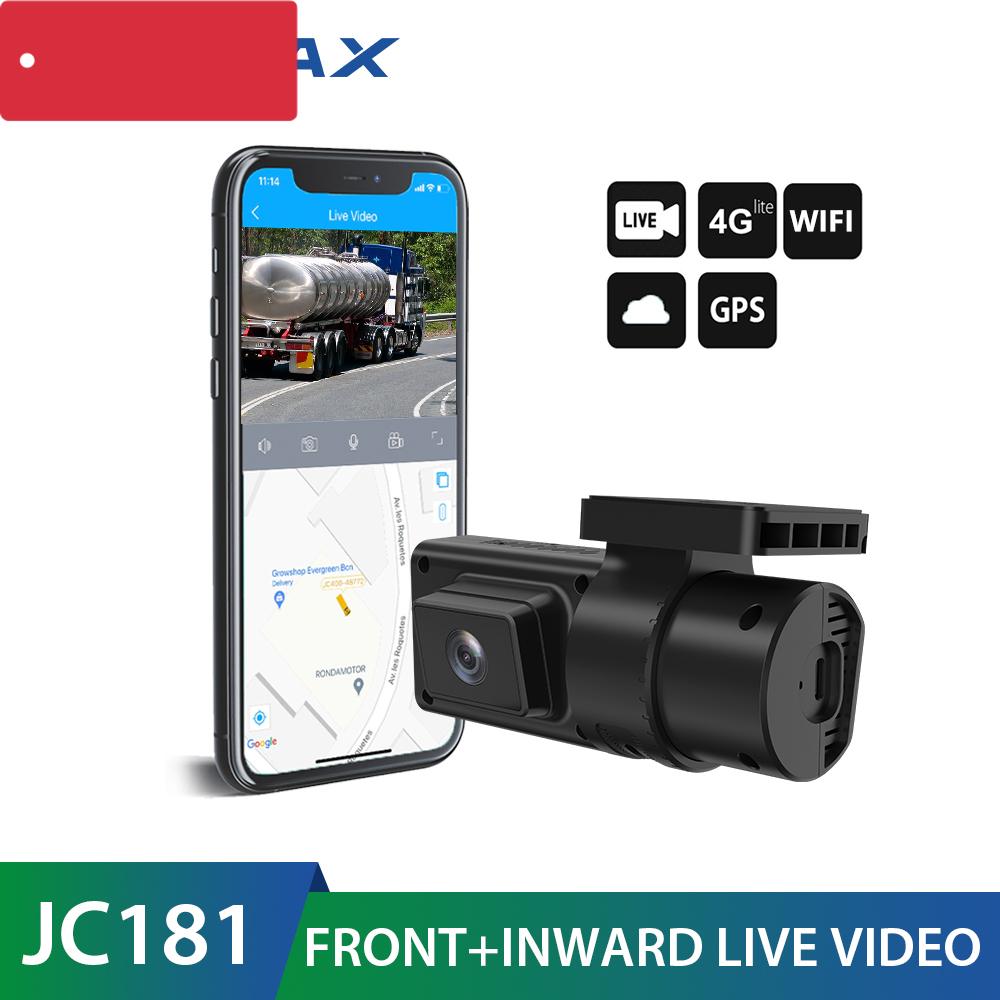 JIMIMAX JC181 Mini 4G Dual DashCam Wifi 2 Прямая трансляция видео 1080P Передняя и внутренняя камера автомобиля Удаленный мониторинг Приложение GPS Cloud Record
JIMIMAX JC181 Mini 4G Dual DashCam Wifi 2 Прямая трансляция видео 1080P Передняя и внутренняя камера автомобиля Удаленный мониторинг Приложение GPS Cloud Record
