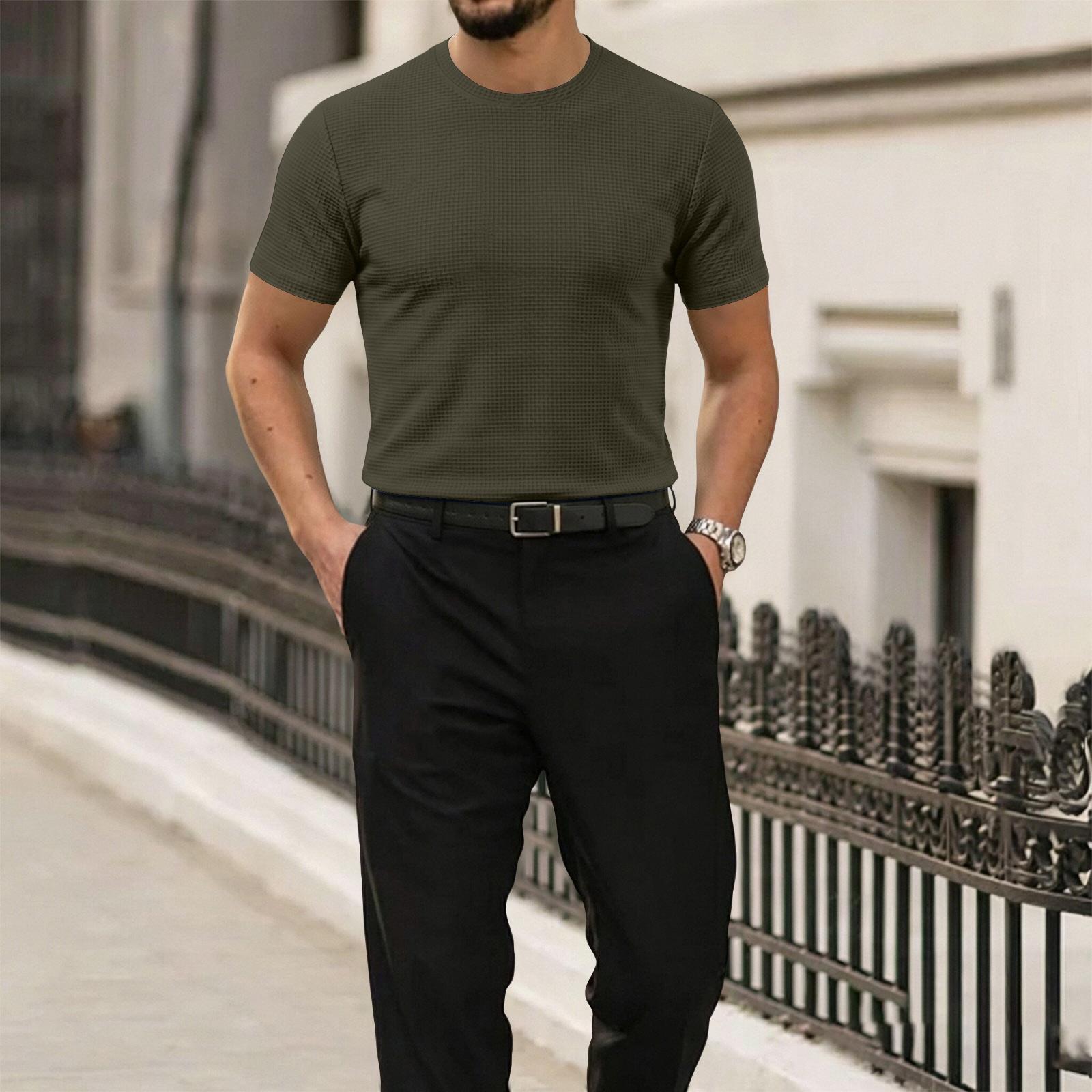 Men s Summer Breathable Ice Silk Mesh Short Sleeve T-Shirt Lightweight Quick Dry Round Neck Casual Top for Outdoor and Daily Wear L армия зеленый
Men s Summer Breathable Ice Silk Mesh Short Sleeve T-Shirt Lightweight Quick Dry Round Neck Casual Top for Outdoor and Daily Wear L армия зеленый