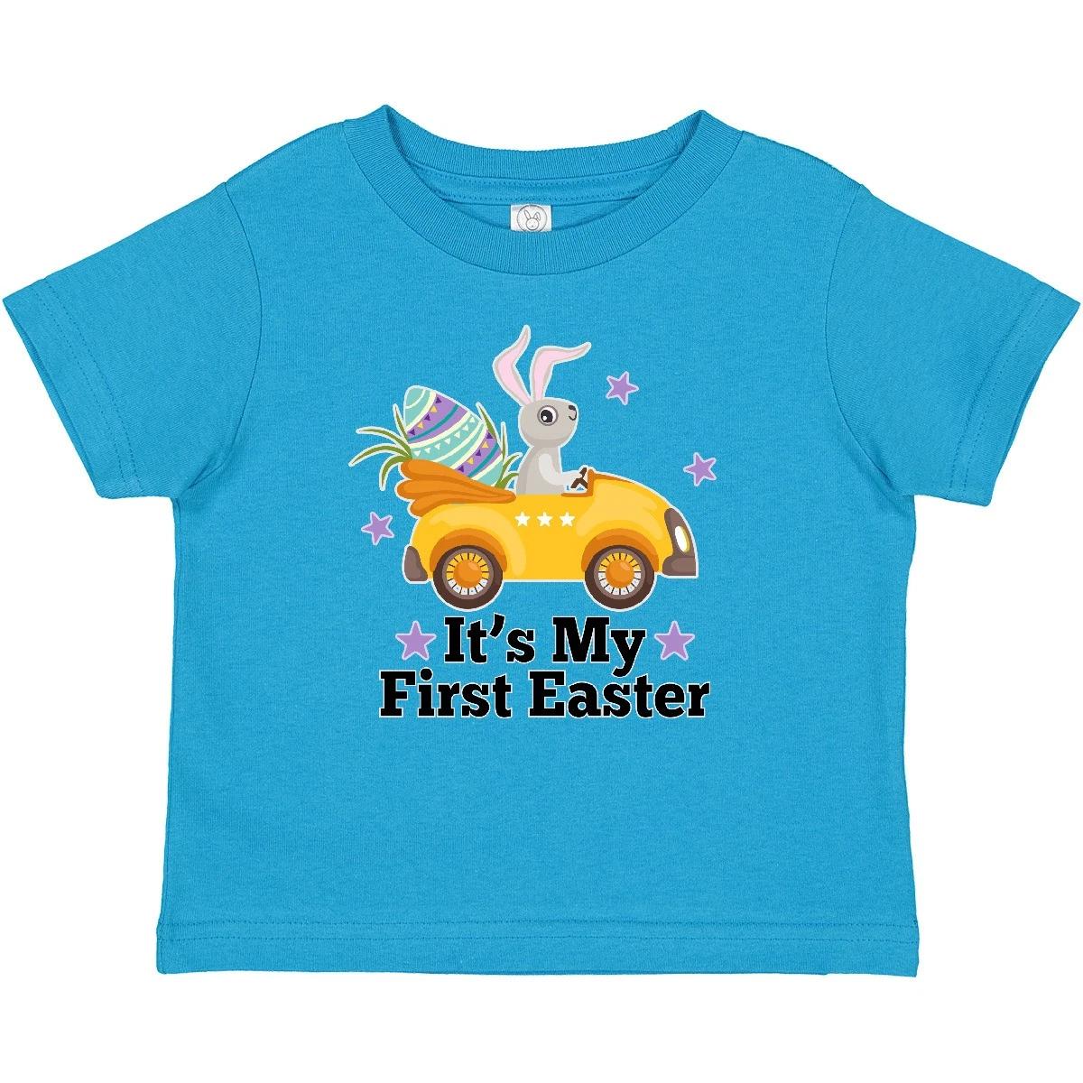 Inktastic First Easter Cute Bunny Car Baby kids boys T-Shirt Rabbit Outfit Clothing Childs 140
Inktastic First Easter Cute Bunny Car Baby kids boys T-Shirt Rabbit Outfit Clothing Childs 140