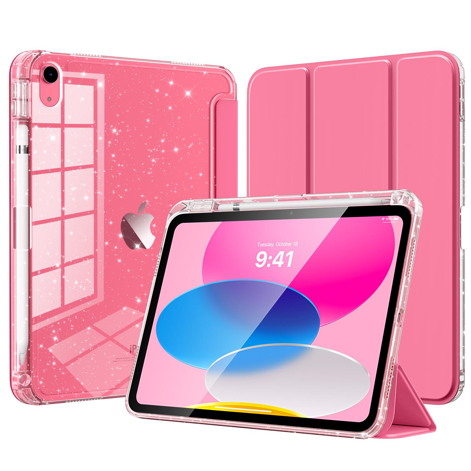Чохол для iPad (А16) 11-те покоління 2025, Чохол для iPad 10-го покоління 10,9 дюйма 2022, Блискучий ТПУ чохол з прозорою задньою кришкою рожевий
Чохол для iPad (А16) 11-те покоління 2025, Чохол для iPad 10-го покоління 10,9 дюйма 2022, Блискучий ТПУ чохол з прозорою задньою кришкою рожевий
