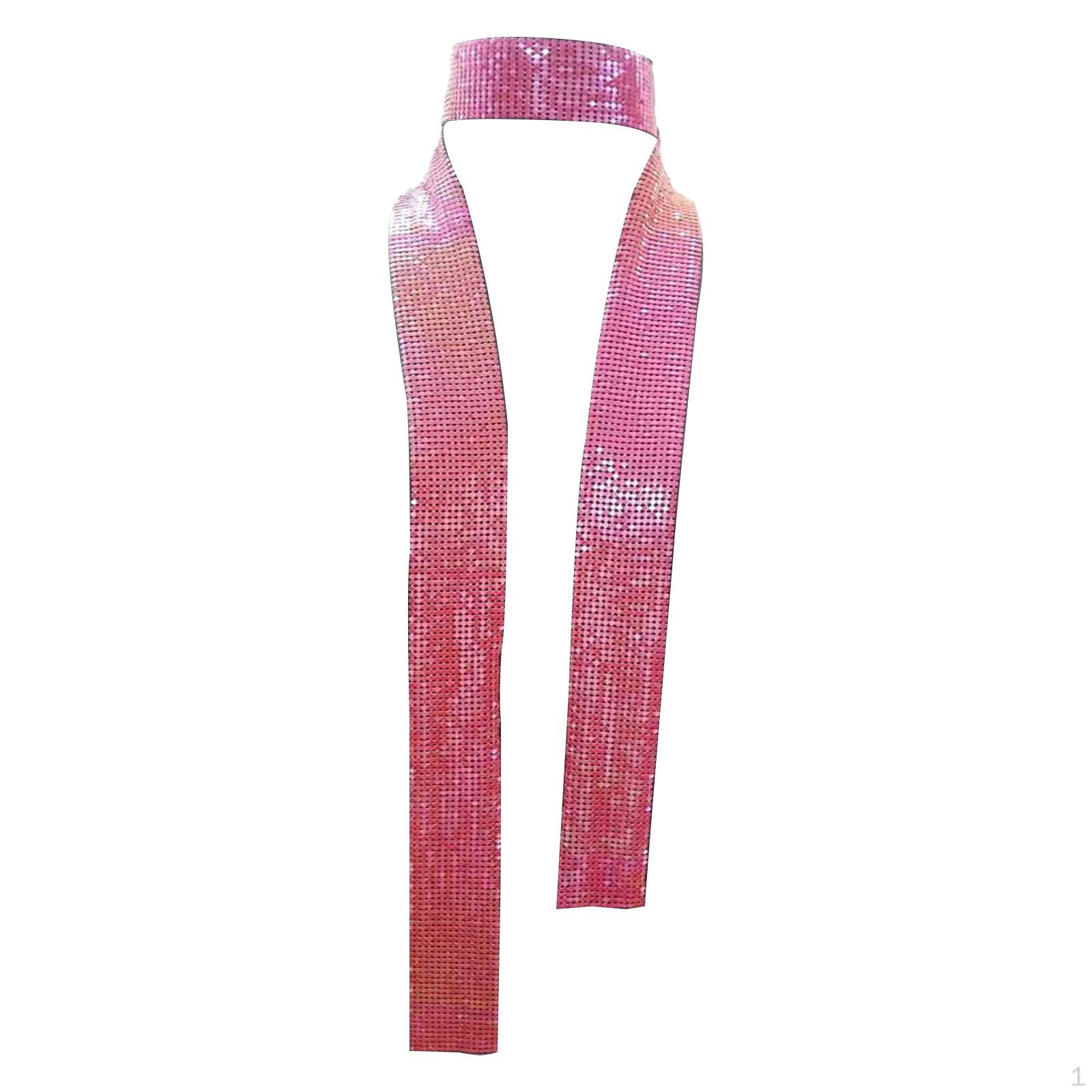 Женщины блестящие блестки шарф шали длинная тонкая цепочка невесты на шею женские украшения изысканный металл 
Женщины блестящие блестки шарф шали длинная тонкая цепочка невесты на шею женские украшения изысканный металл