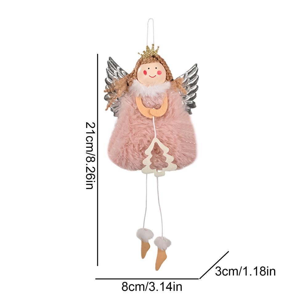 Christmas Angel Girl Doll Pendant Xmas Tree Hanging Pendants Angel Girl Plush Toy Christmas Home Decoration Kids Gifts розовый
Christmas Angel Girl Doll Pendant Xmas Tree Hanging Pendants Angel Girl Plush Toy Christmas Home Decoration Kids Gifts розовый