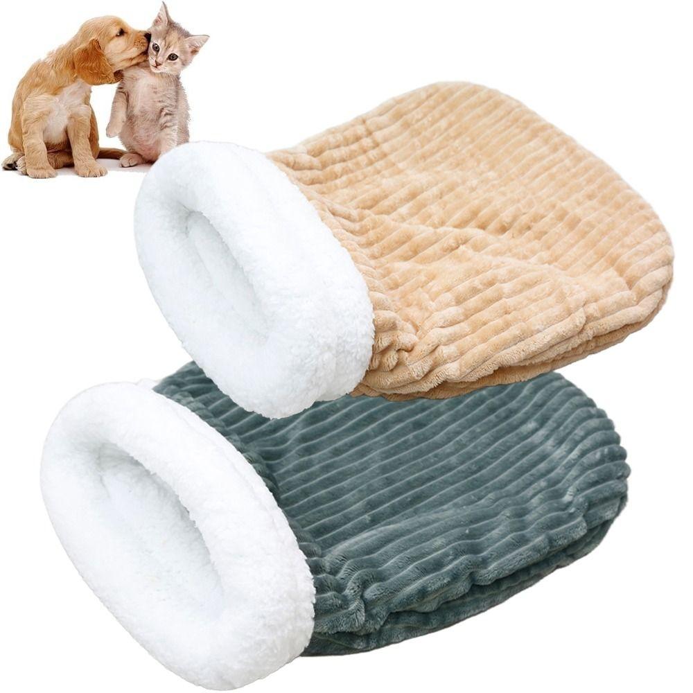 Washable Sleeping Bag Nest Plush Cat Bed Cave Indoor Pet Snuggle Sack for Cats and Small Dog бежевий
Washable Sleeping Bag Nest Plush Cat Bed Cave Indoor Pet Snuggle Sack for Cats and Small Dog бежевий