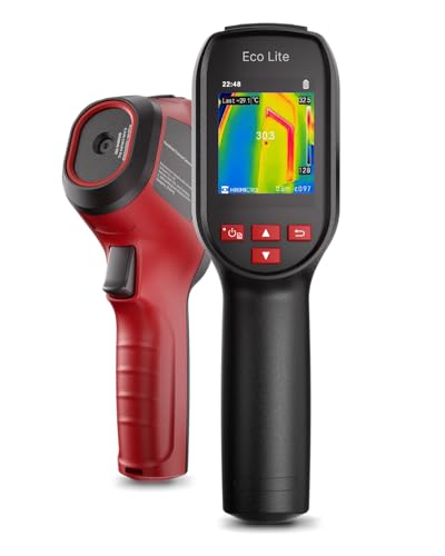 HIKMICRO Eco Lite Infrared Thermometer, Infrared Camera, Non-Contact Thermometer, -20°C to 550°C, Adjustable Emissivity, IR Resolution 96x96, Dual Mod
HIKMICRO Eco Lite Infrared Thermometer, Infrared Camera, Non-Contact Thermometer, -20°C to 550°C, Adjustable Emissivity, IR Resolution 96x96, Dual Mod
