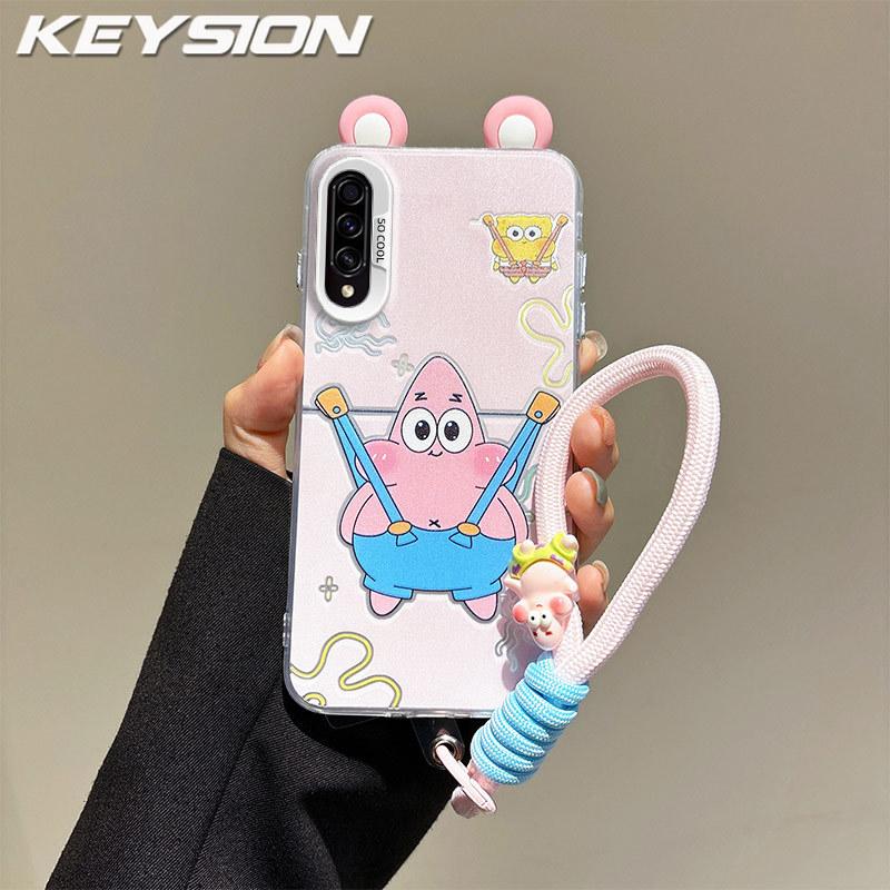KEYSION Милий Мультяшний Чохол з Вушками для Samsung A50 A50S зі Шнурком М який Силікон+ПК Ударостійка Задня Кришка Телефону для Galaxy A30S for Samsung A30S
KEYSION Милий Мультяшний Чохол з Вушками для Samsung A50 A50S зі Шнурком М який Силікон+ПК Ударостійка Задня Кришка Телефону для Galaxy A30S for Samsung A30S