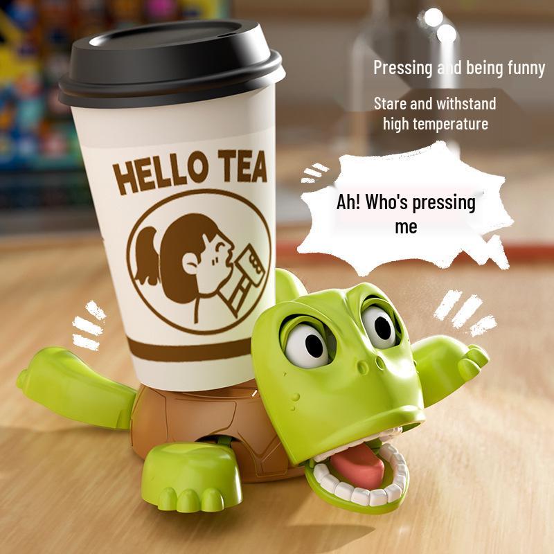 Creative Turtle Coaster: Cute, Funny, Stress-Relief Desktop Ornament with Pressable Eyes
Creative Turtle Coaster: Cute, Funny, Stress-Relief Desktop Ornament with Pressable Eyes