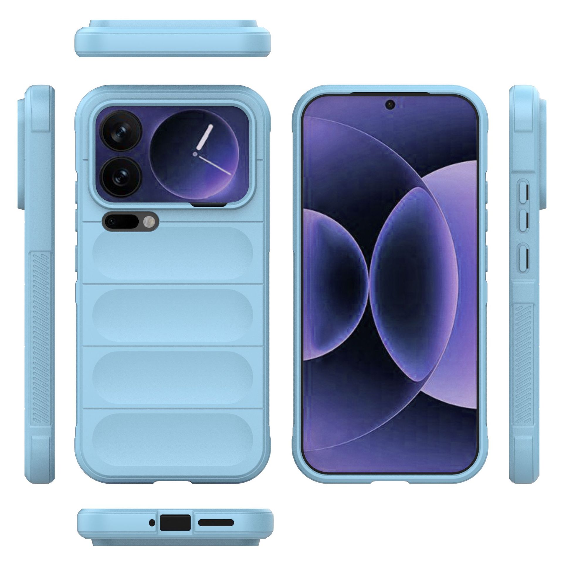Xiaomi 17 Pro Phone Case,Soft TPU Shockproof Phone Cover for Xiaomi 17 Pro світло-синій колір
Xiaomi 17 Pro Phone Case,Soft TPU Shockproof Phone Cover for Xiaomi 17 Pro світло-синій колір