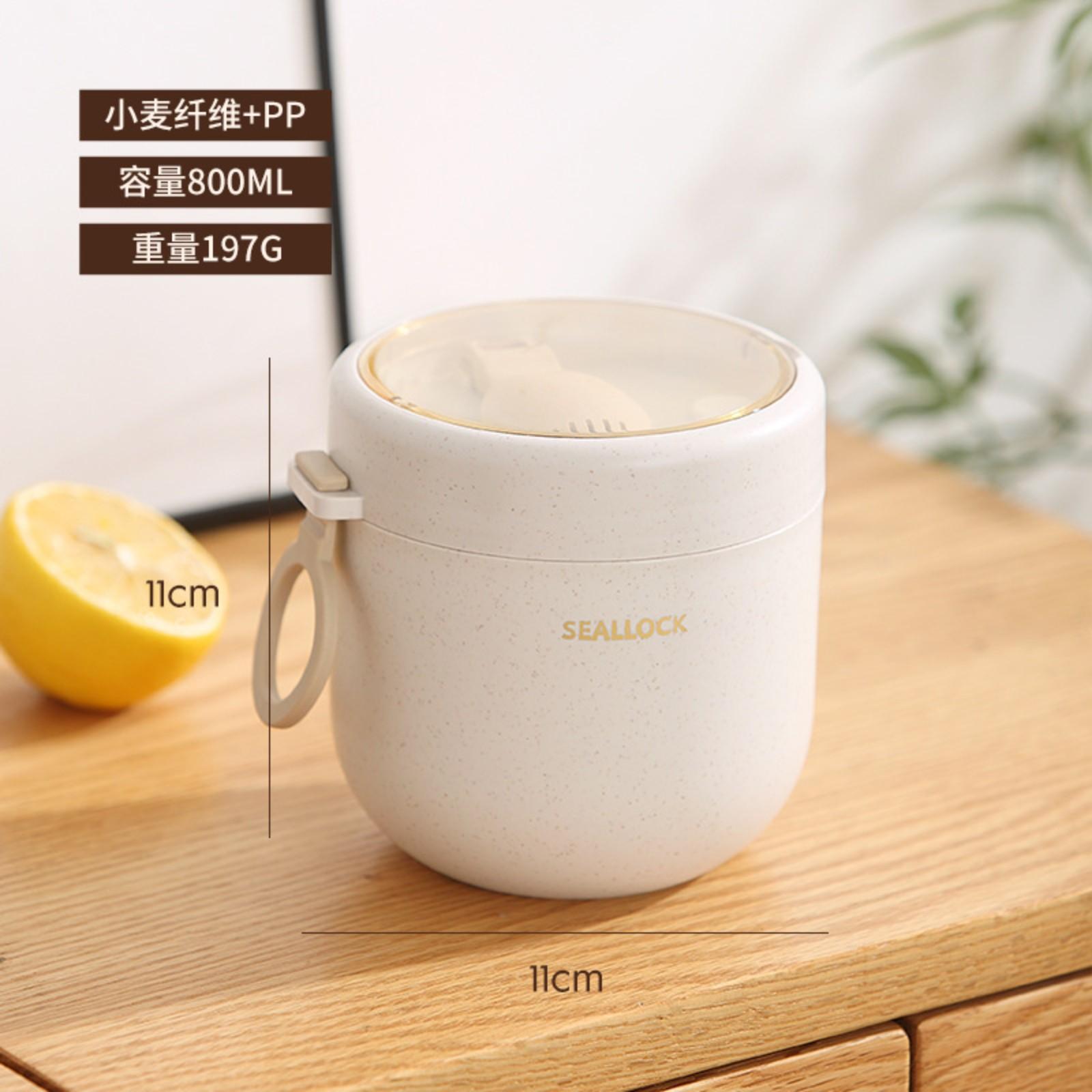 Большая емкость термобокс портативный стакан для молока с крышкой и ложкой чашка для завтрака One Size бежевый
Большая емкость термобокс портативный стакан для молока с крышкой и ложкой чашка для завтрака One Size бежевый