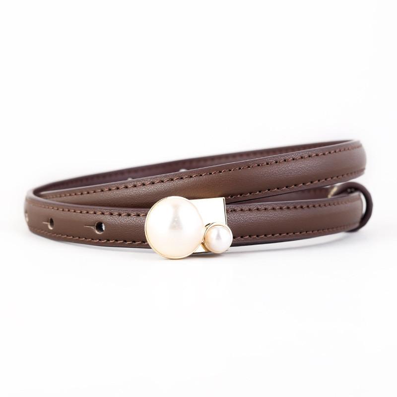 Genuine Leather Womens Stylish Thin Belt For Casual Jeans And Office Wear кавовий
Genuine Leather Womens Stylish Thin Belt For Casual Jeans And Office Wear кавовий