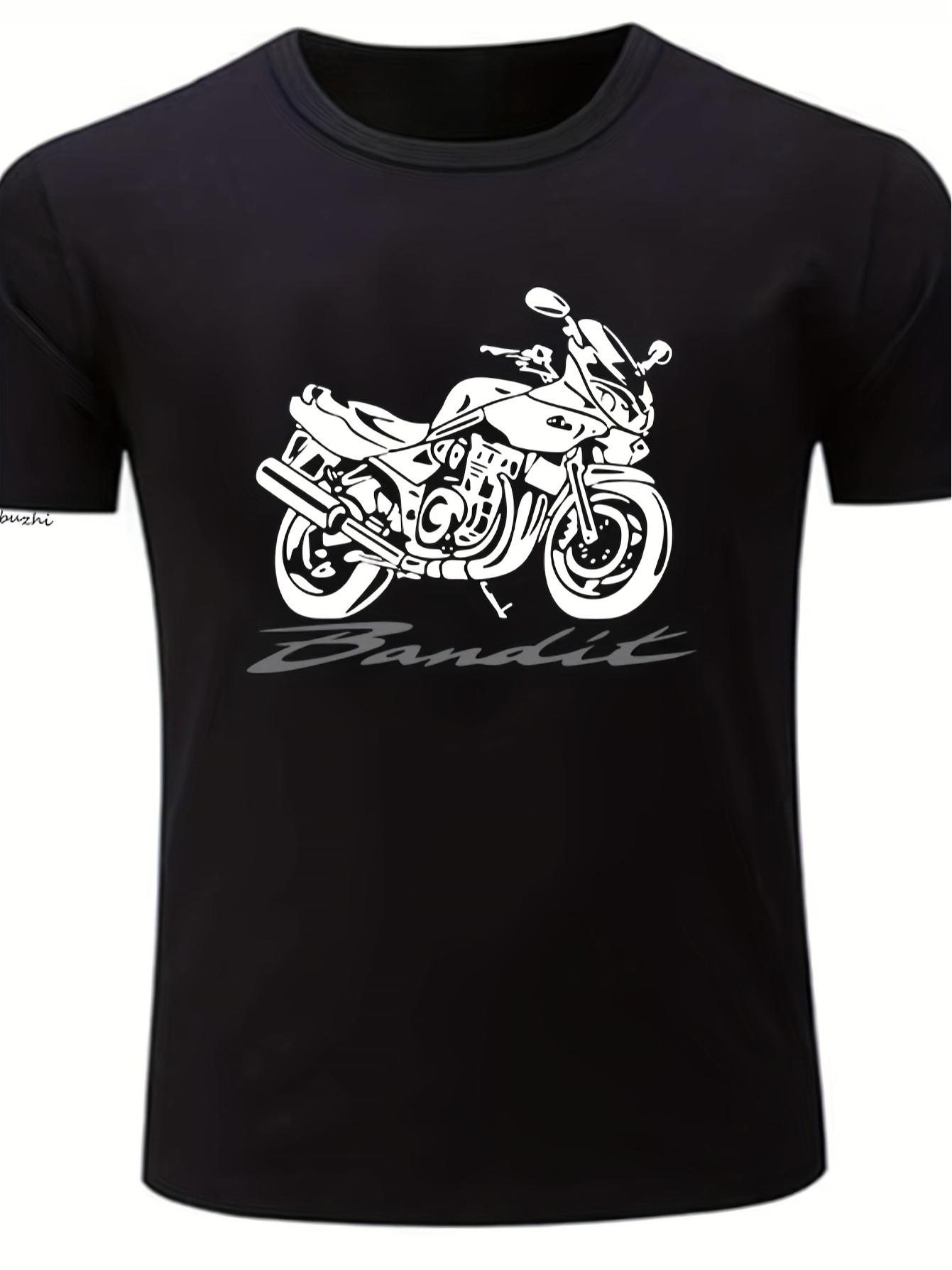 Мужская футболка Bandit 600/1200 - Одежда для энтузиастов мотоциклов с графикой Bandit 600/1200 S
Мужская футболка Bandit 600/1200 - Одежда для энтузиастов мотоциклов с графикой Bandit 600/1200 S
