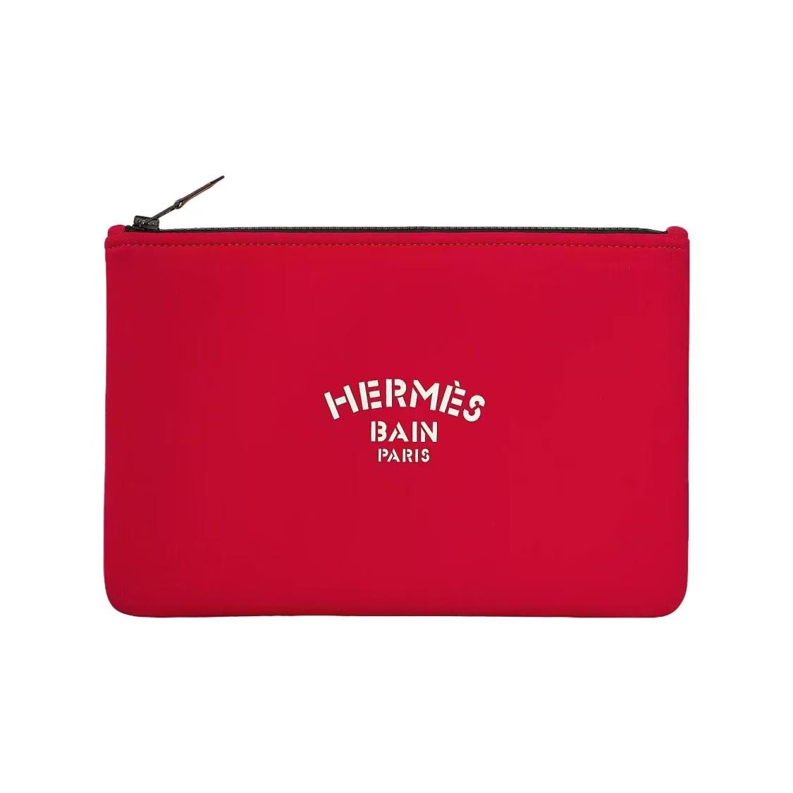 Hermes Neobain Pattern Print Nylon Storage Bag Women Bags Red H103160M01 Box Not Included
Hermes Neobain Pattern Print Nylon Storage Bag Women Bags Red H103160M01 Box Not Included