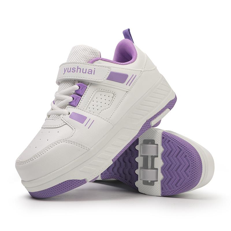 31-40 Дівчачі спортивні роликові кросівки Дитячі знімні кросівки подвійного призначення для хлопчиків 40 білий/фіолетовий
31-40 Дівчачі спортивні роликові кросівки Дитячі знімні кросівки подвійного призначення для хлопчиків 40 білий/фіолетовий