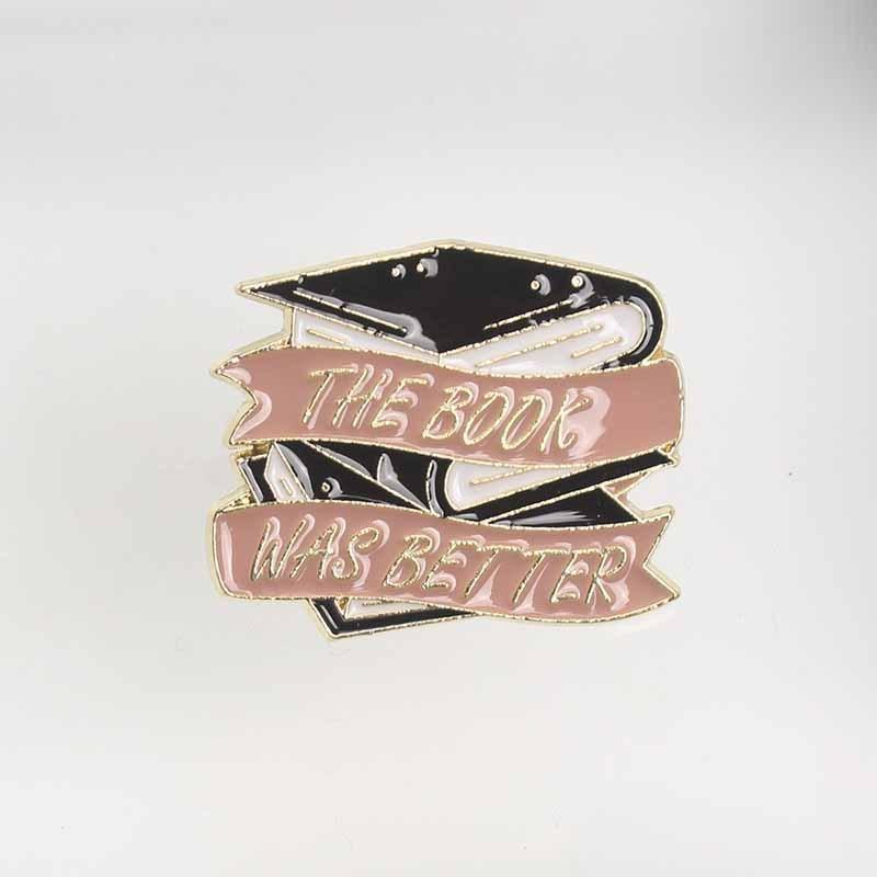 1pc/4pcs Magic Book Pins Erudite Love Letter Brooch Book Scarf Buckle Metal Clothing Accessories Brooch
1pc/4pcs Magic Book Pins Erudite Love Letter Brooch Book Scarf Buckle Metal Clothing Accessories Brooch