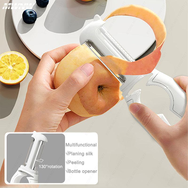 Multifunctional Kitchen Peeler Vegetable Fruit Peeler Stainless Steel Durable Potato Slicer Household Shredder Carrot Peeler белый
Multifunctional Kitchen Peeler Vegetable Fruit Peeler Stainless Steel Durable Potato Slicer Household Shredder Carrot Peeler белый
