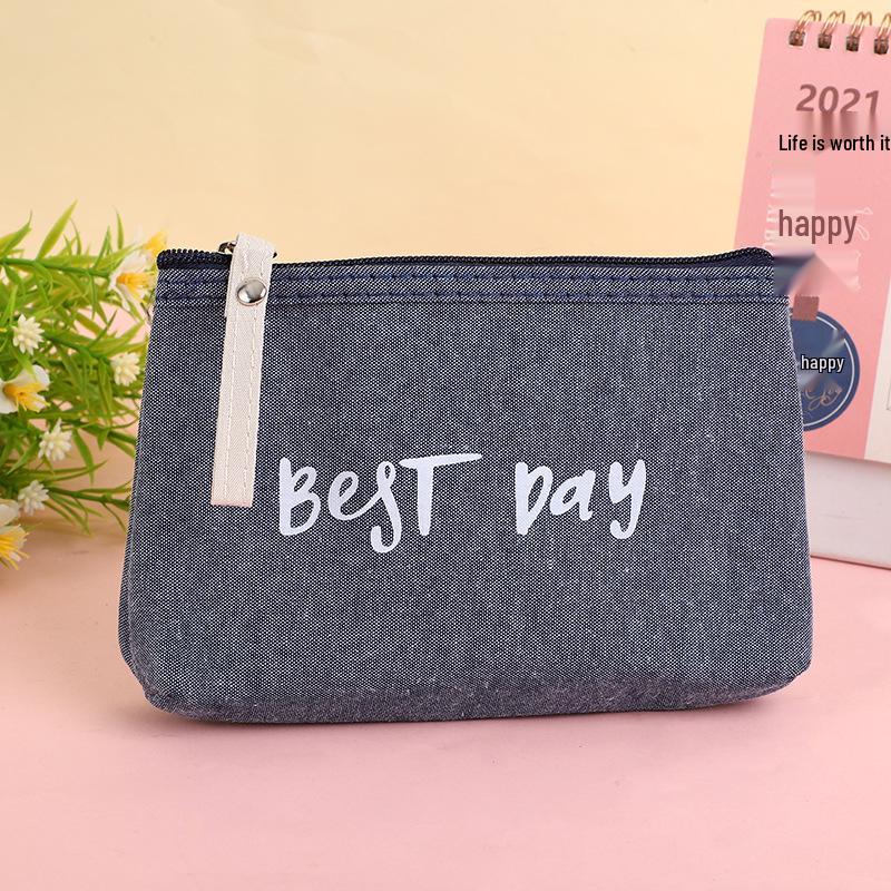 Korean Style Girly Coin Purse & Makeup Bag with Zipper
Korean Style Girly Coin Purse & Makeup Bag with Zipper
