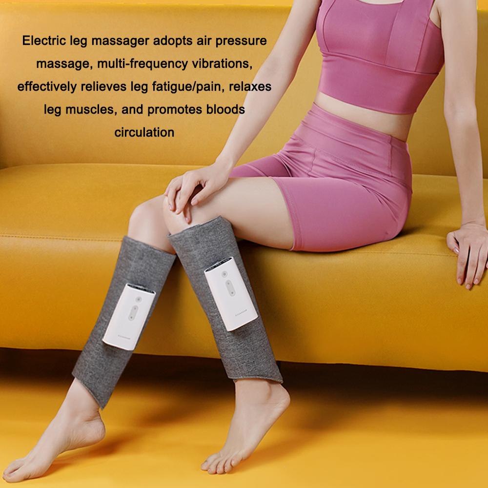 Wireless Leg Massager for Circulation Electric Heated Air Compressions Calf Massager Rechargeable wi
Wireless Leg Massager for Circulation Electric Heated Air Compressions Calf Massager Rechargeable wi
