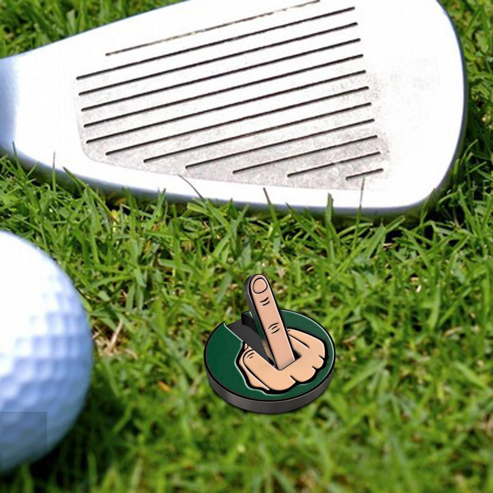 Middle Finger Golf Ball Marker, Durable Iron, Diameter 2.5cm,
Middle Finger Golf Ball Marker, Durable Iron, Diameter 2.5cm,