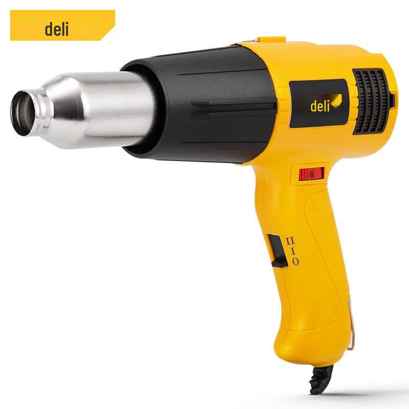Deli Plastic Welding Gun CN plug (adapter included) 900W
Deli Plastic Welding Gun CN plug (adapter included) 900W