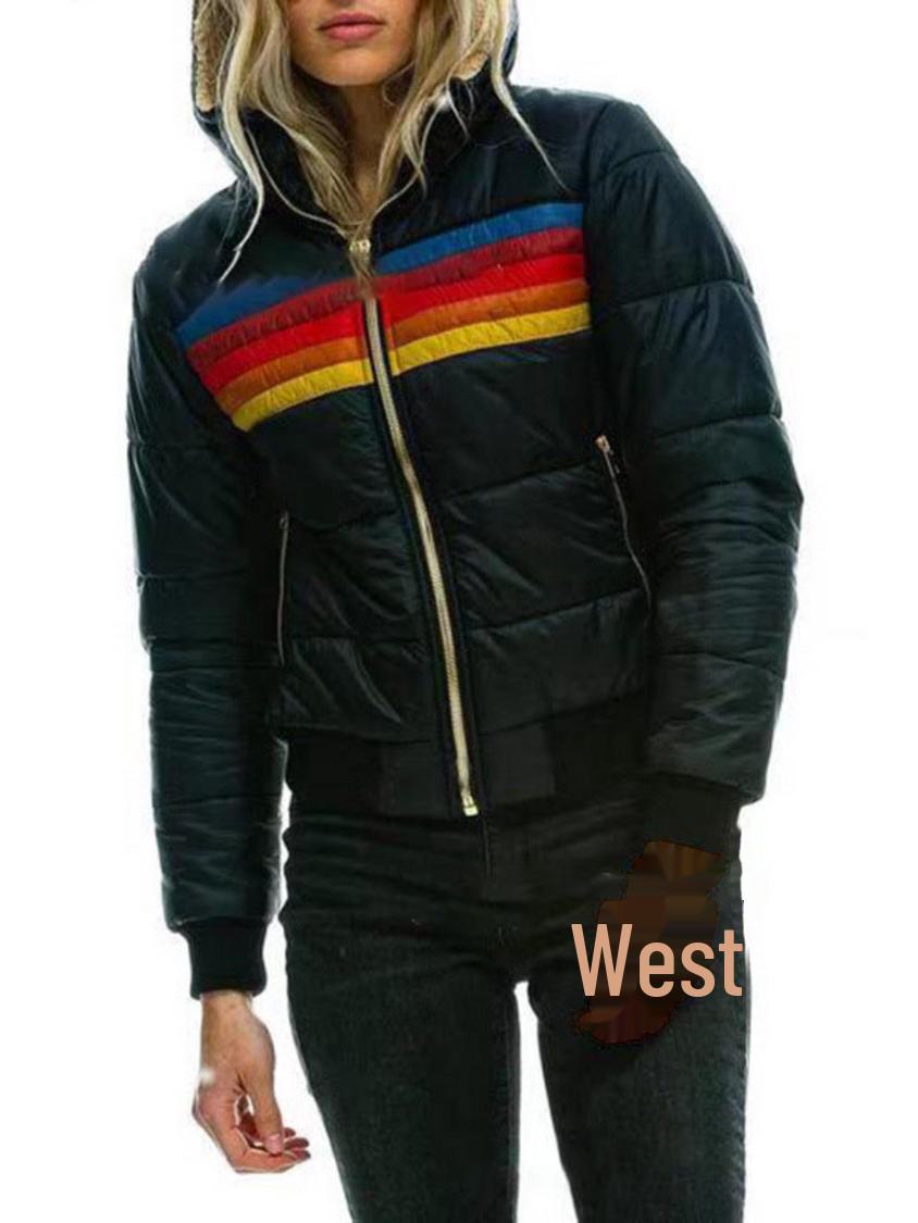 2025 европейское и американское женское повседневное короткое хлопковое пальто с капюшоном и принтом M чёрный
2025 европейское и американское женское повседневное короткое хлопковое пальто с капюшоном и принтом M чёрный