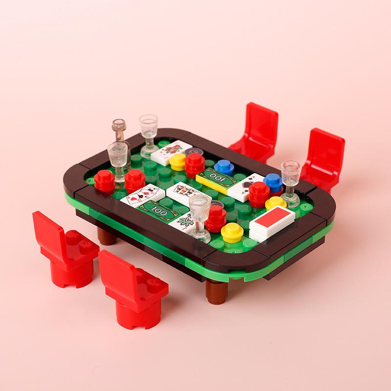 Вид на міську вулицю Гра-ризик Кімната для гри в покер, шахи та карти Аксесуари Конструктори Іграшки для дітей MOC Місто Подарунки для дітей
Вид на міську вулицю Гра-ризик Кімната для гри в покер, шахи та карти Аксесуари Конструктори Іграшки для дітей MOC Місто Подарунки для дітей