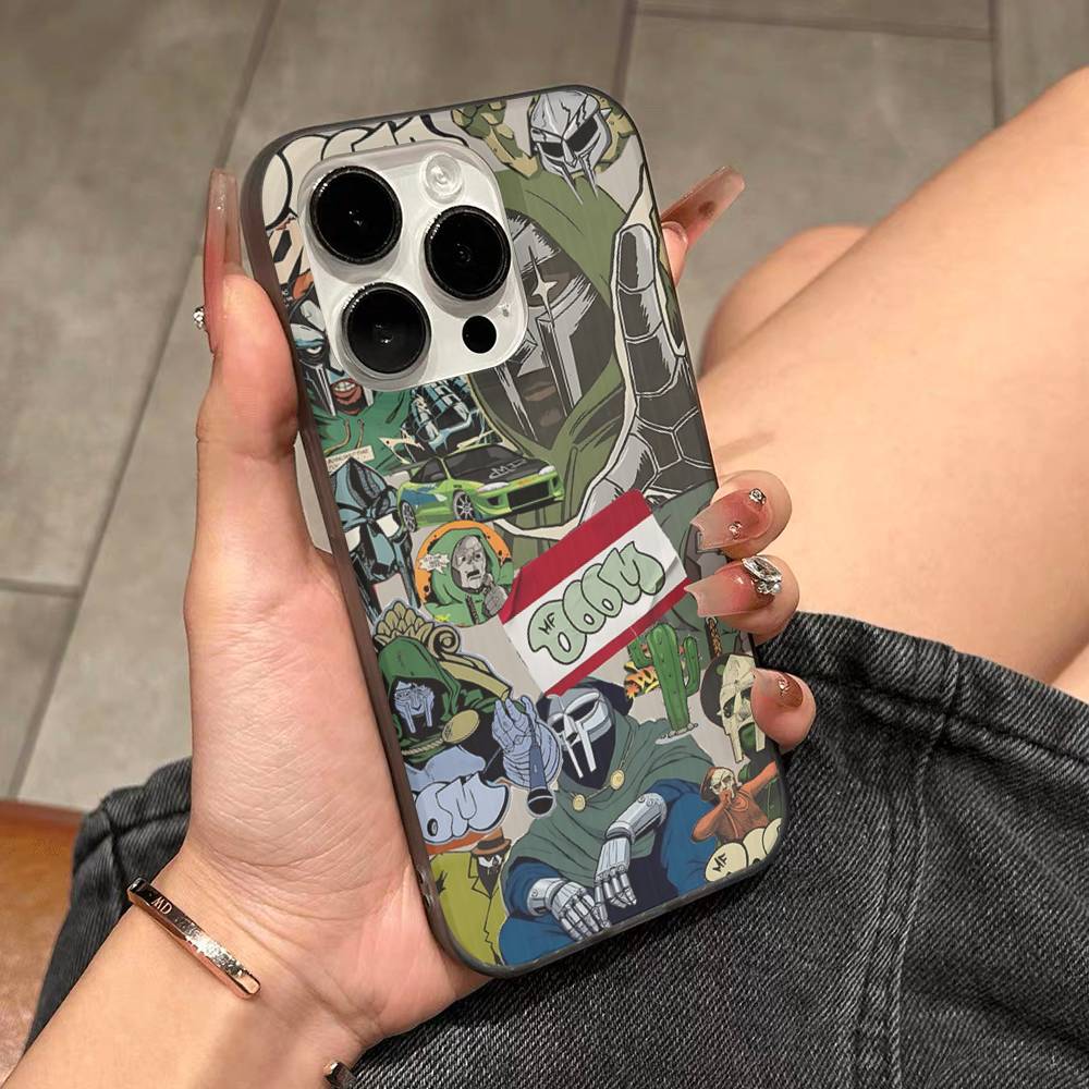 M-MF Rapper D-DOOM Phone Case For IPhone 17 16 15 14 13 12 11 Corrugated Frosted Soft Cover Anti-Slip iPhone 16
M-MF Rapper D-DOOM Phone Case For IPhone 17 16 15 14 13 12 11 Corrugated Frosted Soft Cover Anti-Slip iPhone 16
