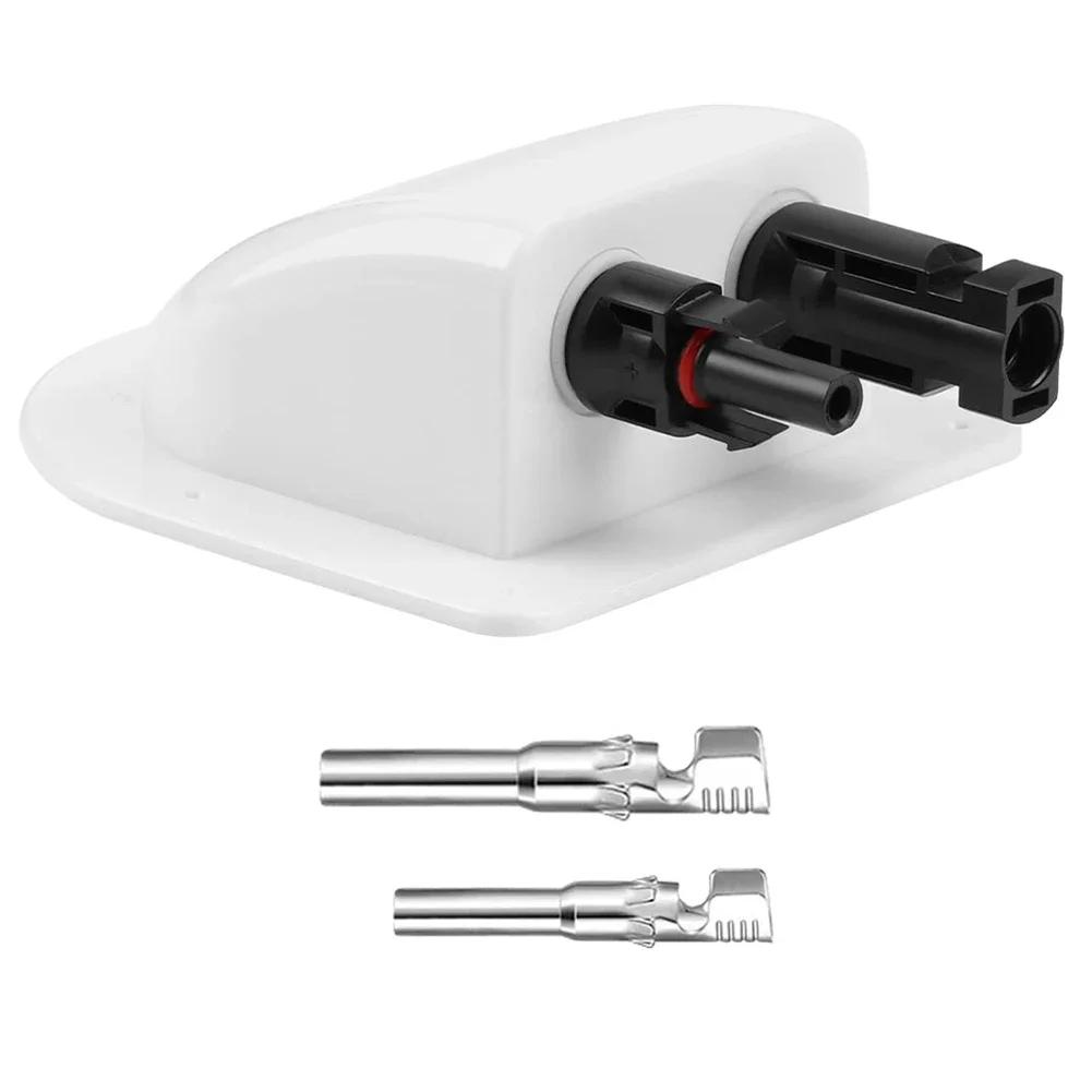 Waterproof ABS Solar Panel Cable Connections Box For Housing Solar Cells RV Solar Double Cable For Caravans Motorhomes Boats Gar
Waterproof ABS Solar Panel Cable Connections Box For Housing Solar Cells RV Solar Double Cable For Caravans Motorhomes Boats Gar