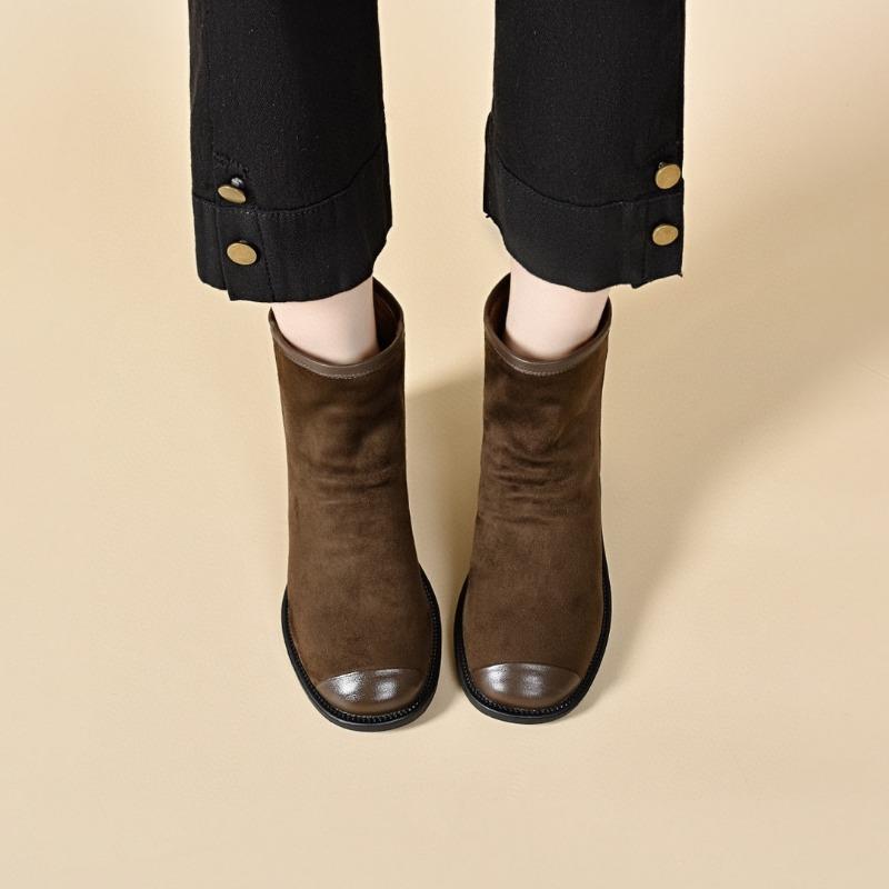 Осень и зима новые замшевые ботильоны с квадратным носком, женские ботильоны на толстом каблуке с задней молнией, тонкие эластичные носки-ботинки 40 светло-коричневого
Осень и зима новые замшевые ботильоны с квадратным носком, женские ботильоны на толстом каблуке с задней молнией, тонкие эластичные носки-ботинки 40 светло-коричневого