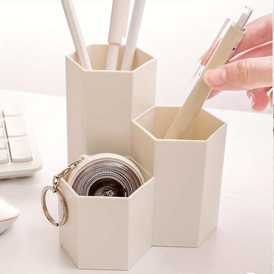 1pc Multi-Functional Desk Organizer - Pencil Holder, Pencil Cup, and Office Accessories Storage for Home, Office, and School, Desktop Organizer Rack off білий колір
1pc Multi-Functional Desk Organizer - Pencil Holder, Pencil Cup, and Office Accessories Storage for Home, Office, and School, Desktop Organizer Rack off білий колір