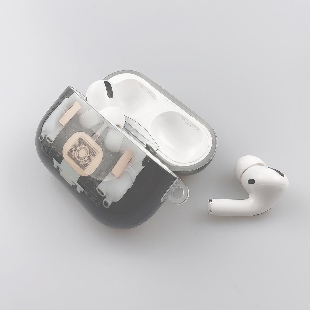 Жорсткий захисний чохол з механічною структурою для Apple AirPods Pro
Жорсткий захисний чохол з механічною структурою для Apple AirPods Pro