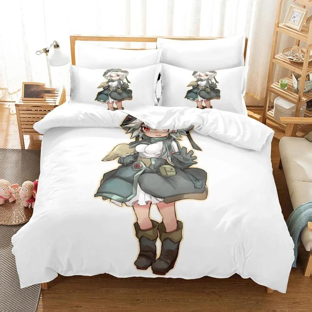 Anime In Abyss Bedding Set Boys Girls Twin Queen Size Duvet Cover Pillowcase Bed Kids Adult Fashion Home Textileextile Top 70x133cm 2pcs
Anime In Abyss Bedding Set Boys Girls Twin Queen Size Duvet Cover Pillowcase Bed Kids Adult Fashion Home Textileextile Top 70x133cm 2pcs