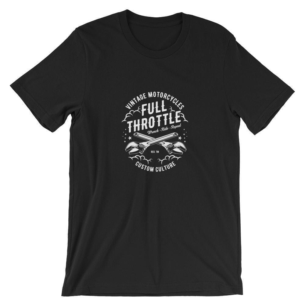 Full Throttle T-Shirt. Vintage Motorcycle 100% Cotton Premium Tee NEW L
Full Throttle T-Shirt. Vintage Motorcycle 100% Cotton Premium Tee NEW L